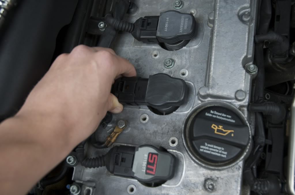 Inlocuire bobine de inductie Audi A4 B6 1.8T  