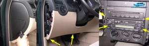 Demontare consola ac si radio Golf IV, Bora Și Jetta