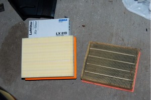 Inlocuire filtru aer Audi A4 B6 1.8T