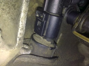 Curatare contacte senzor vitezometru VW Golf 4