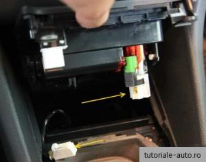 Demontare scrumiera | bricheta VW Golf 6