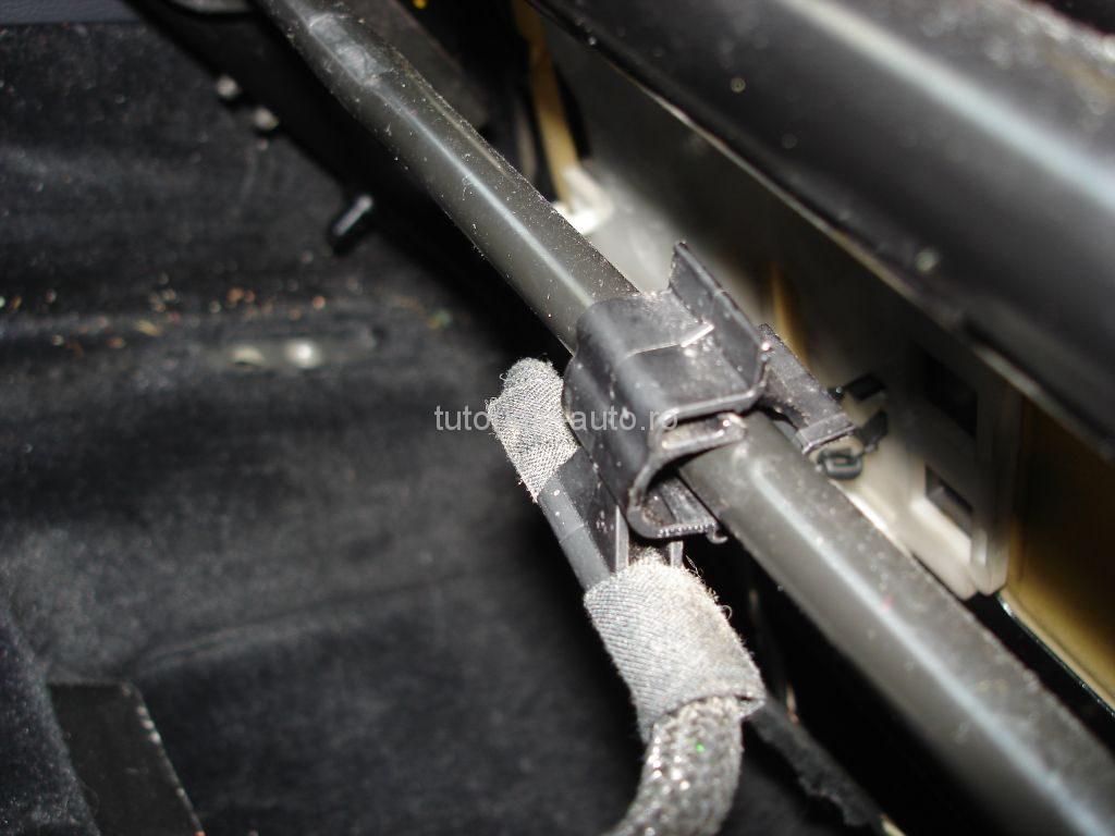 Indepartare mufe airbag scaune fata – legare fire pe direct – VW Passat B6  