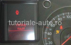 Indepartare mufe airbag scaune fata – legare fire pe direct – VW Passat B6